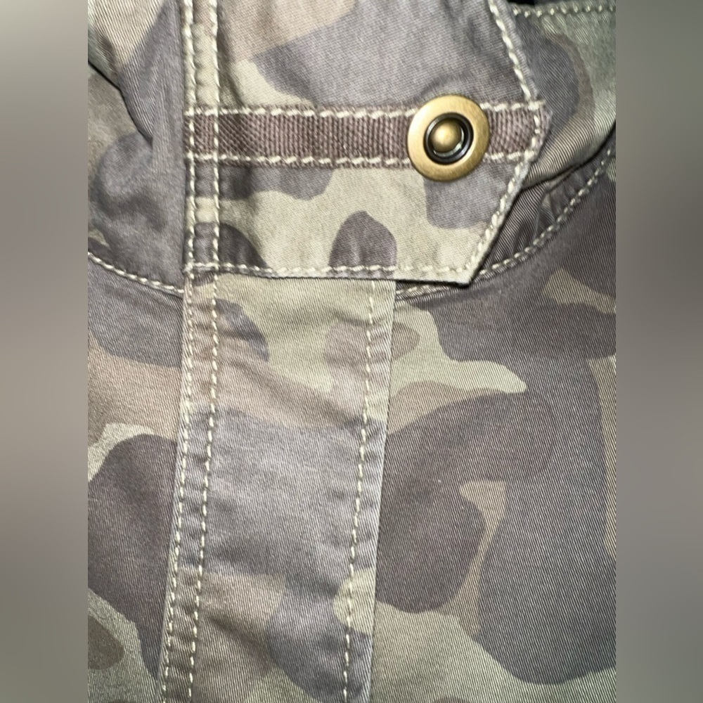 New✨Anthropologie Marrakech Camouflage Anorak Camo Jacket - Picture 4 of 11